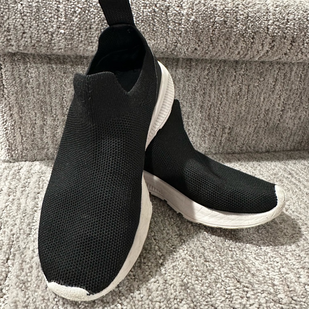 H&M Black and White Slip-On Sneakers
